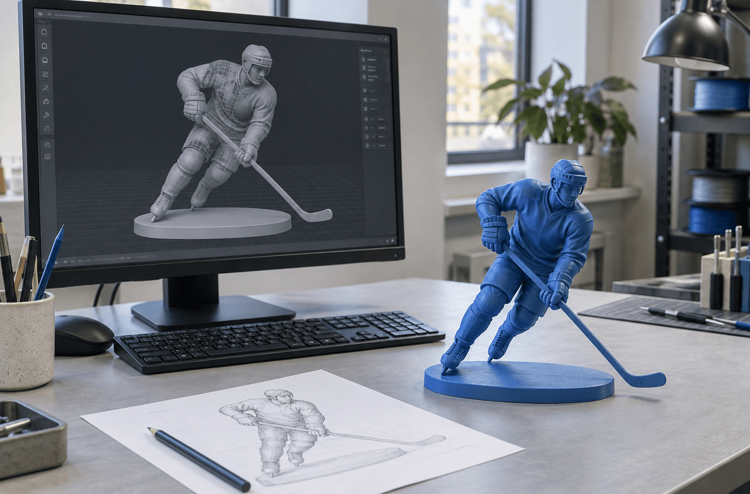 Разработка 3D-модели