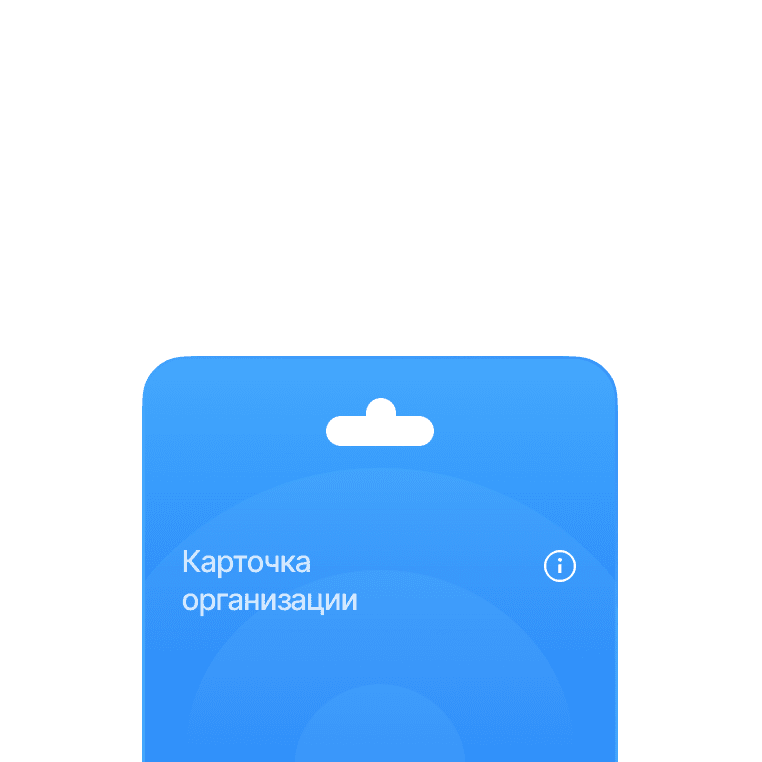 Иллюстрация: карточка организации